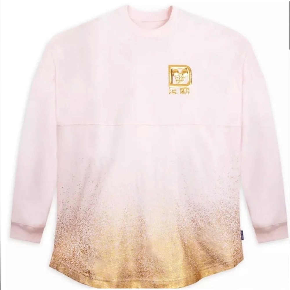 Walt Disney 2021 Pink and Gold Spirit Jersey, XS, NWT